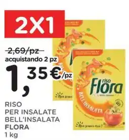 Poli RISO PER INSALATE BELL'INSALATA FLORA offerta