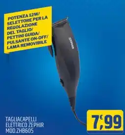 Ard Discount Tagliacapelli elettrico ZEPHIR offerta