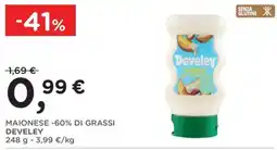 Poli Maionese -60% di grassi Develey offerta