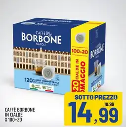 Ard Discount Caffè Borbone in cialde offerta