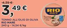 Poli Tonno all'Olio di Oliva Rio Mare offerta