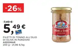 Poli Filetti di Tonno ASDOMAR offerta