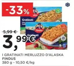 Poli I GRATINATI MERLUZZO D'ALASKA FINDUS offerta