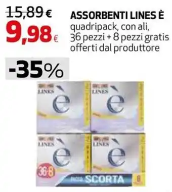 Extracoop ASSORBENTI LINES È offerta