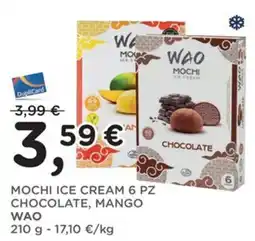 Poli Mochi Ice Cream Chocolate WAO offerta