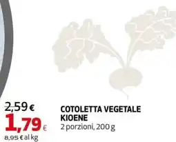 Extracoop COTOLETTA VEGETALE KIOENE offerta