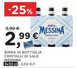Poli Birra in bottiglia Cristalli di Sale Messina offerta