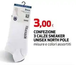 Extracoop Calze Sneaker Unisex North Pole offerta