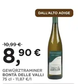 Poli Gewürztraminer Bontà delle Valli offerta