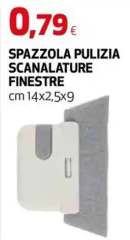 Extracoop SPAZZOLA PULIZIA SCANALATURE FINESTRE offerta