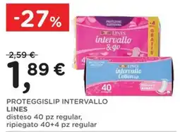 Poli PROTEGGISLIP INTERVALLO LINES offerta
