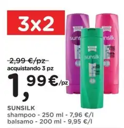 Poli Sunsilk shampoo balsamo offerta