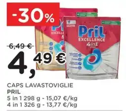 Poli CAPS LAVASTOVIGLIE PRIL offerta