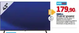 Extracoop QBELLL TV LED 43" QT430FGT offerta