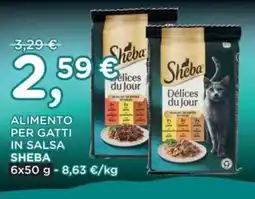 Poli ALIMENTO PER GATTI IN SALSA SHEBA offerta