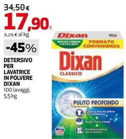 Extracoop Detersivo per lavatrice in polvere Dixan offerta