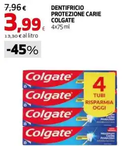 Extracoop DENTIFRICIO PROTEZIONE CARIE COLGATE offerta