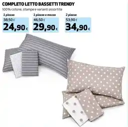 Extracoop Completo letto Bassetti Trendy offerta