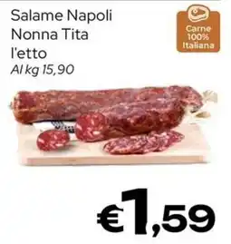MAX Supermercati Salame Napoli Nonna Tita offerta