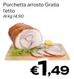 MAX Supermercati Porchetta arrosto Gratia offerta