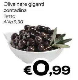 MAX Supermercati Olive nere giganti contadina offerta