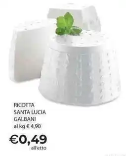 Mercatò Local RICOTTA SANTA LUCIA GALBANI offerta