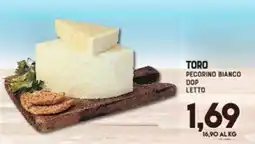Gran Risparmio TORO PECORINO BIANCO DOP LETTO offerta