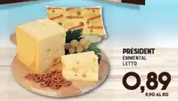 Gran Risparmio PRÉSIDENT EMMENTAL LETTO offerta