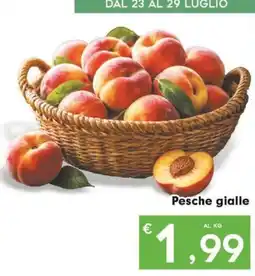 DeSpar Express Pesche gialle offerta