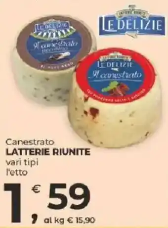 Alter Discount Canestrato LATTERIE RIUNITE offerta