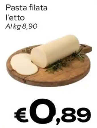 MAX Supermercati Pasta filata l'etto offerta