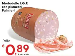 DeSpar Express Mortadella I.G.P. con pistacchi Palmieri offerta