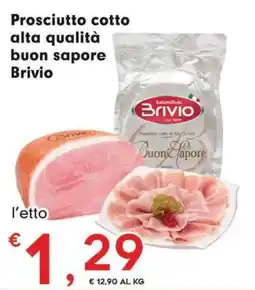 DeSpar Express Prosciutto cotto Brivio offerta
