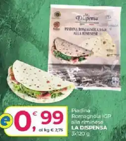 Alter Discount Piadina Romagnola IGP alla riminese LA DISPENSA offerta