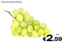 MAX Supermercati Uva da tavola vittoria offerta
