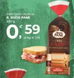 Alter Discount Pan carré classico IL BUON PANE offerta