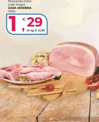 Alter Discount Prosciutto Cotto Gran Magro CASA MODENA offerta