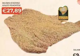 Mercatò Local Milanesi di bovino adulto piemontese offerta