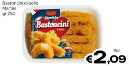 MAX Supermercati Bastoncini di pollo Martini offerta