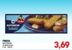 Gran Risparmio Findus Bastoncini di merluzzo offerta
