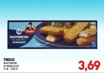 Gran Risparmio Findus Bastoncini di merluzzo offerta