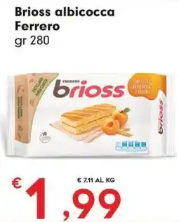 DeSpar Express Brioss albicocca Ferrero offerta