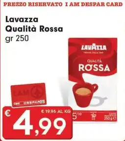 DeSpar Express Lavazza Qualità Rossa offerta