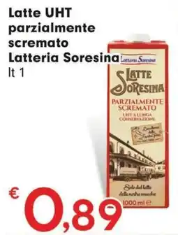 DeSpar Express Latte UHT parzialmente scremato Latteria Soresina offerta