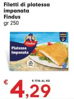 DeSpar Express Filetti di platessa impanata Findus offerta