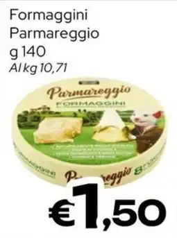 MAX Supermercati Formaggini Parmareggio offerta