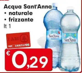 DeSpar Express Acqua Sant'Anna offerta