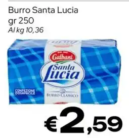 MAX Supermercati Burro Santa Lucia offerta