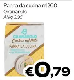 MAX Supermercati Granarolo Panna da cucina offerta