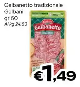 MAX Supermercati Galbanetto tradizionale Galbani offerta